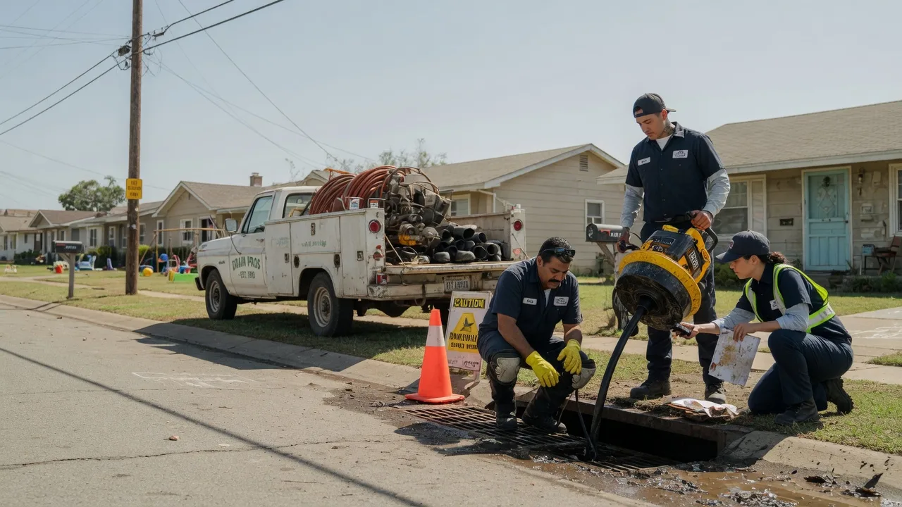 Drain Cleaning in Fayetteville, TX near me